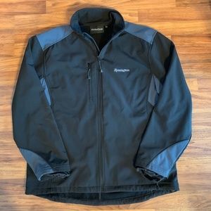 Ultra Club L Remington Black and Gray Zip Up Jacke